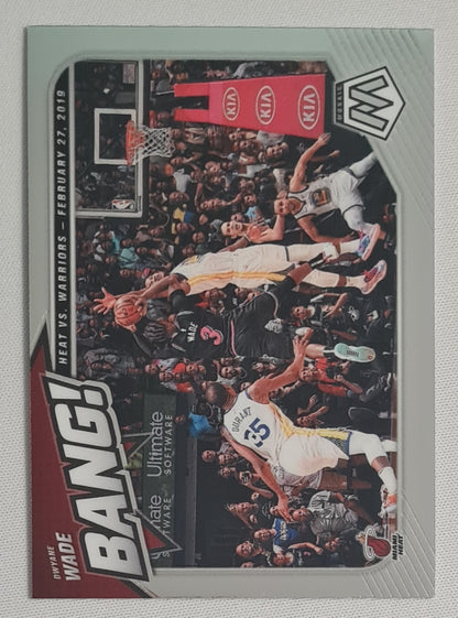 Dwyane Wade - 2020 Panini Mosaic BANG Miami Heat #12