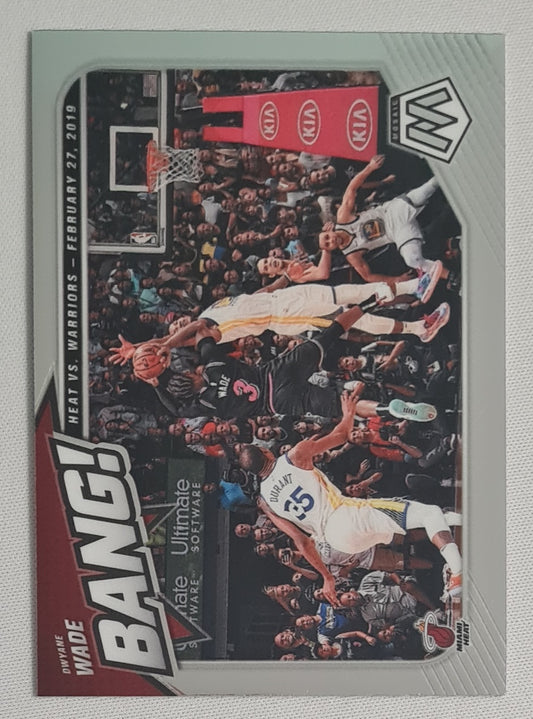 Dwyane Wade - 2020 Panini Mosaic BANG Miami Heat #12
