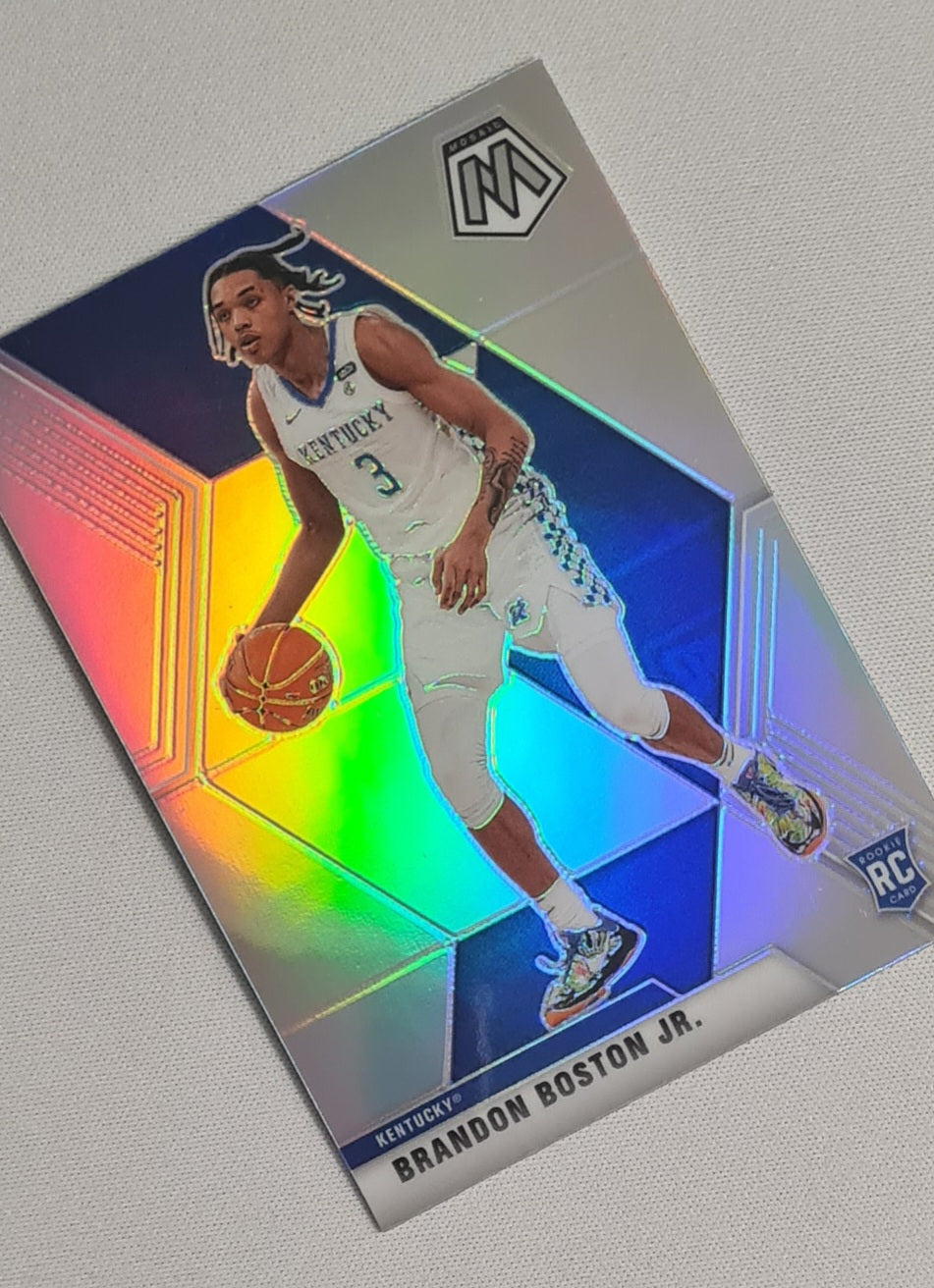 Brandon Boston Jr. - 2020 Panini Silver Mosaic Draft Pick University of Kentucky #275