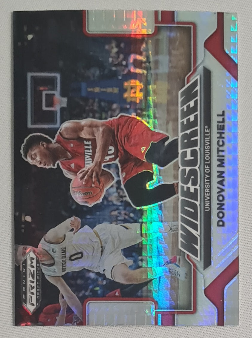 Donovan Mitchell -  2022 Panini Prizm Draft Picks Silver Chrome Widescreen #WS-DM