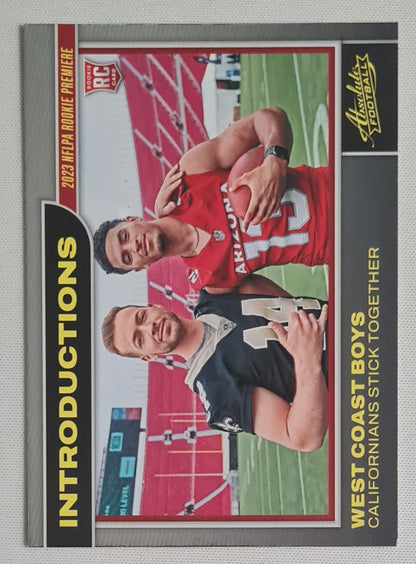 West Coast Boys - Panini 2023 NFLPA Rookie Premiere #19