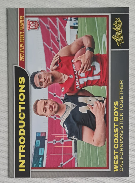 West Coast Boys - Panini 2023 NFLPA Rookie Premiere #19