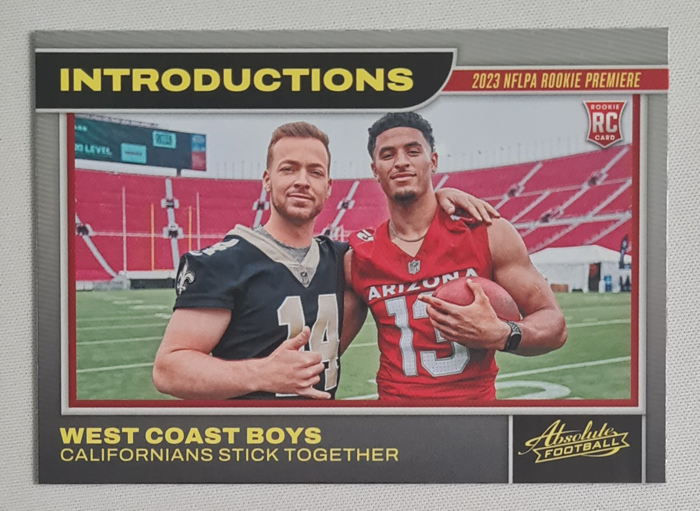 West Coast Boys - Panini 2023 NFLPA Rookie Premiere #19