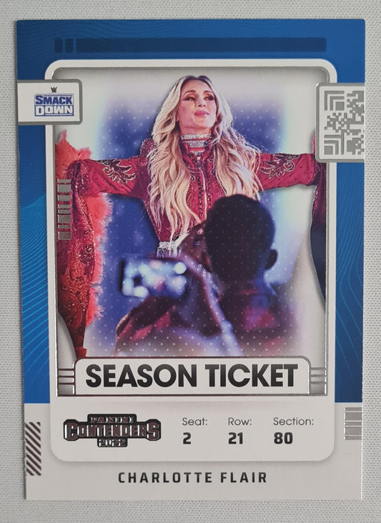 Charlotte Flair - 2022 Panini Contenders WWE Smack Down #106