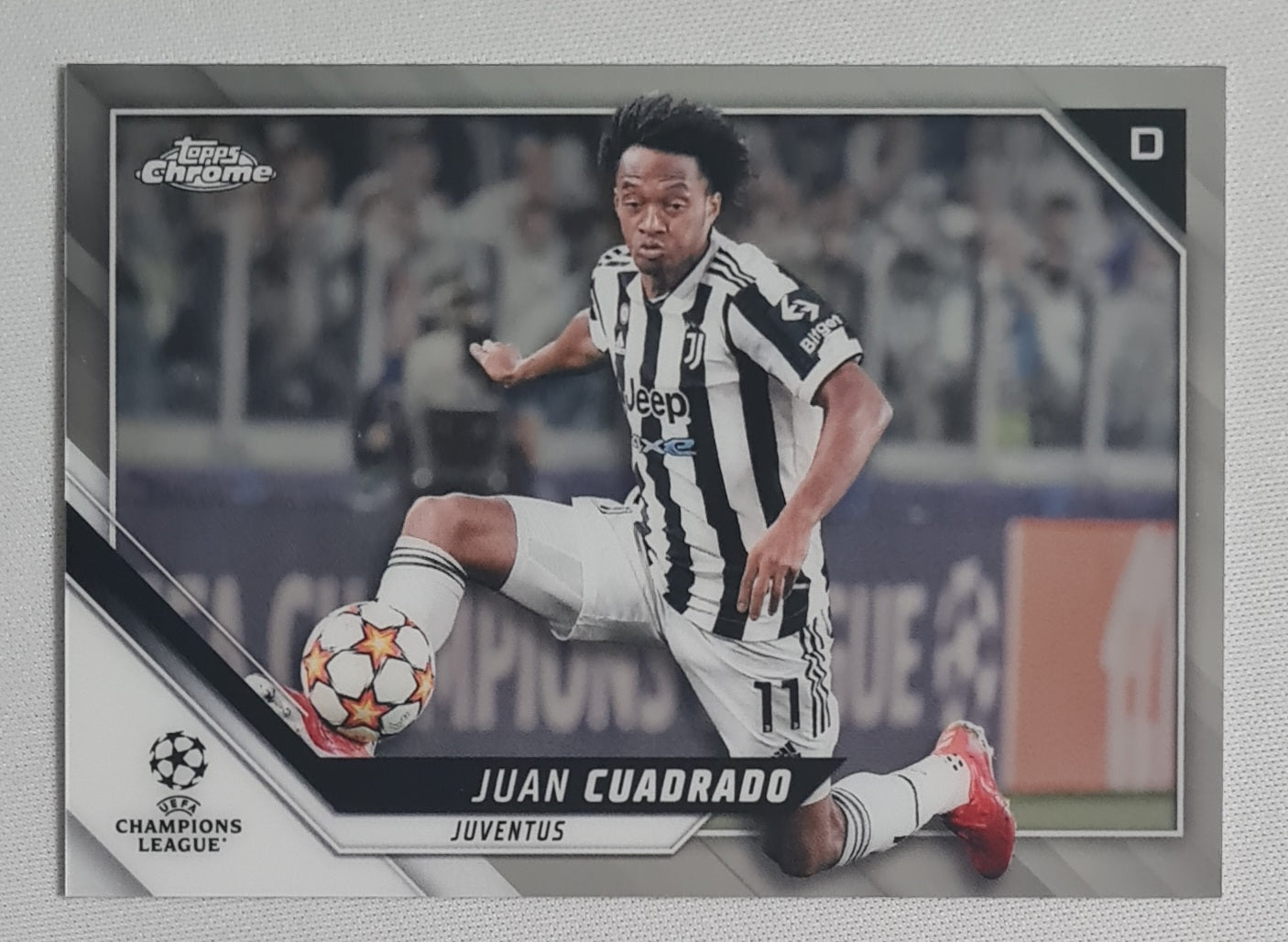 Juan Cuadrado - 2022 Topps Chrome (CL) Juventus #142