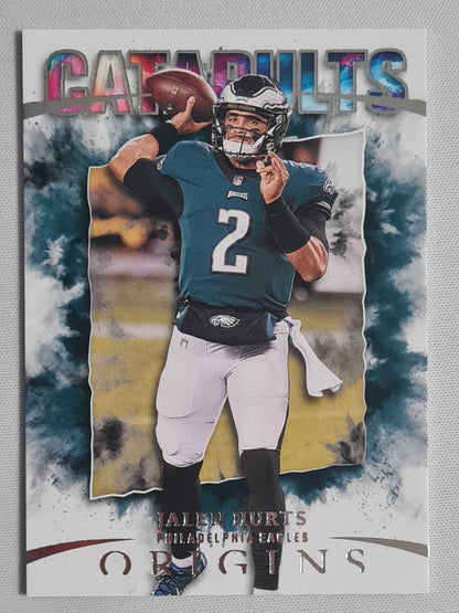 Jalen Hurts - 2021 Panini Origins Football #C-15 Catapults