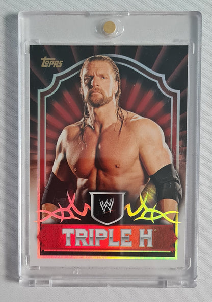 Triple H - 2011 Topps WWE Classic #68 Holo Refractor