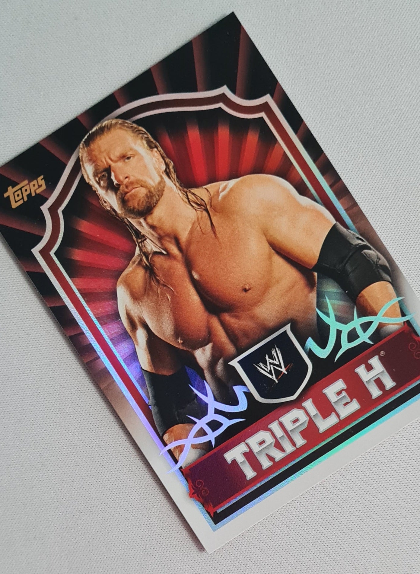 Triple H - 2011 Topps WWE Classic #68 Holo Refractor
