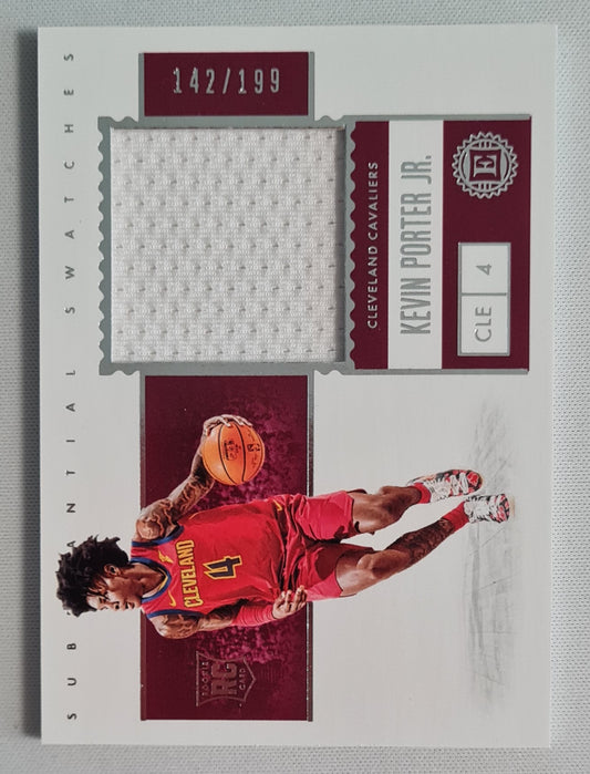 Kevin Porter Jr. - 2019-20 Panini Encased Basketball #SR-KPJ NBA Cavaliers /Patch /199