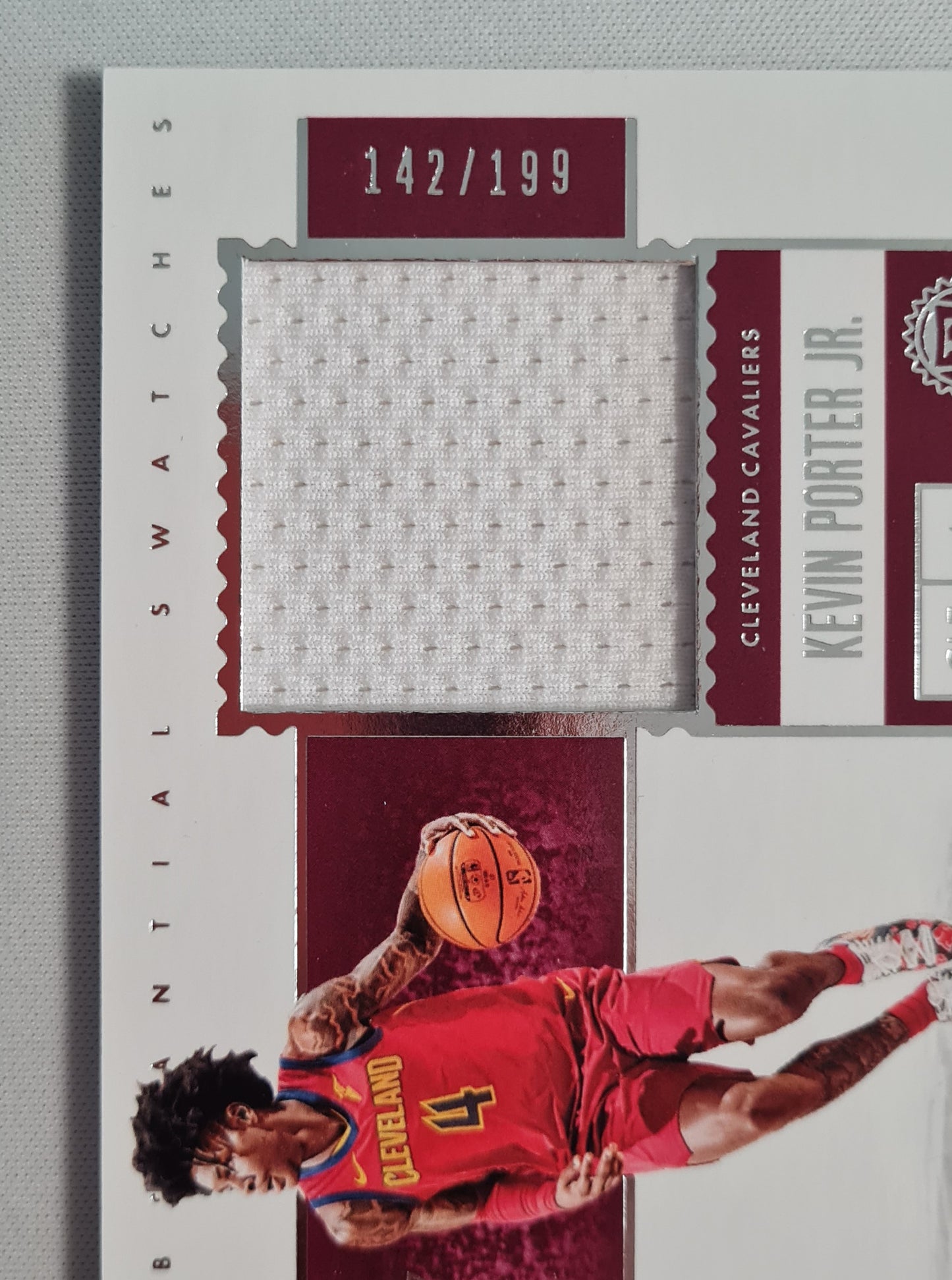 Kevin Porter Jr. - 2019-20 Panini Encased Basketball #SR-KPJ NBA Cavaliers /Patch /199