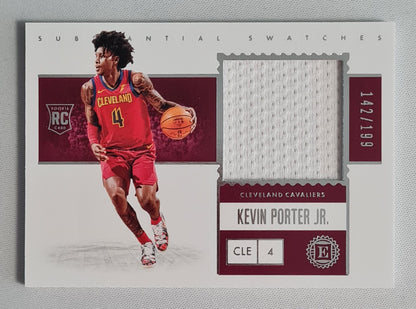 Kevin Porter Jr. - 2019-20 Panini Encased Basketball #SR-KPJ NBA Cavaliers /Patch /199