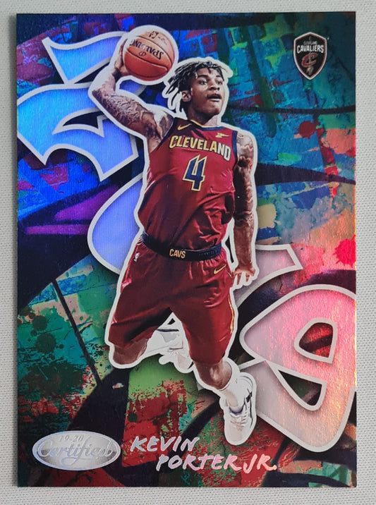 Kevin Porter Jr. - 2019 Panini Certified Graffiti Basketball NBA Cavaliers #17 (RC) Holo