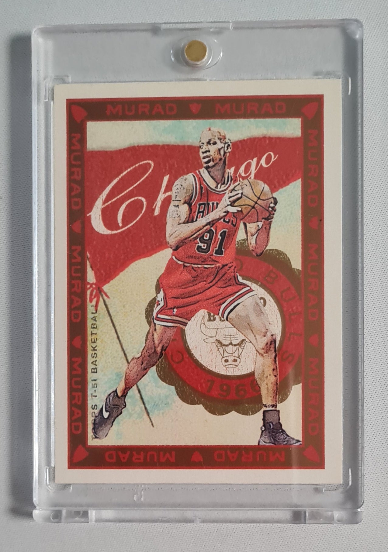 Dennis Rodman - 2008/09 Topps T-51 Murad #166 Chicago Bulls