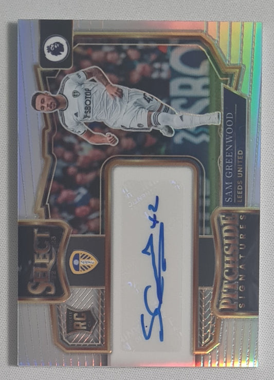 Sam Greenwood - 2022/23 Panini Select Premier League Soccer (RC) Leeds United #PS-SGD /Authograph