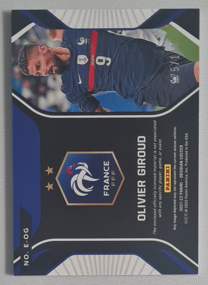 Olivier Giroud - 2021/22 Panini Obsidian Soccer "Eruption" France Super Star /Patch /149