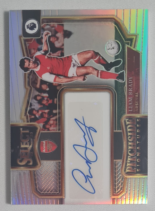 Liam Brady - 2022/23 Panini Select Premier League Soccer Arsenal #PS-LBR /Autograph