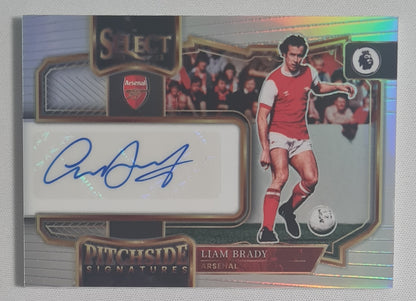 Liam Brady - 2022/23 Panini Select Premier League Soccer Arsenal #PS-LBR /Autograph