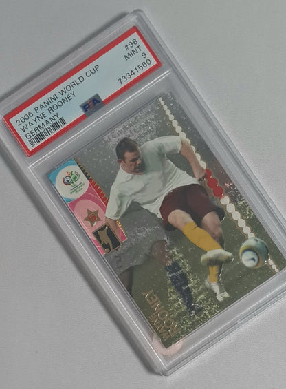 Wayne Rooney - 2006 Panini World Cup Germany #98 PSA 9 MINT