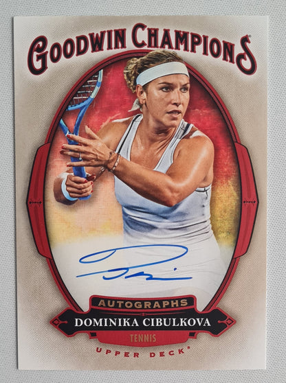 Dominika Cibulkova - 2020 Upper Deck Goodwin Champions Autographs #A-DC