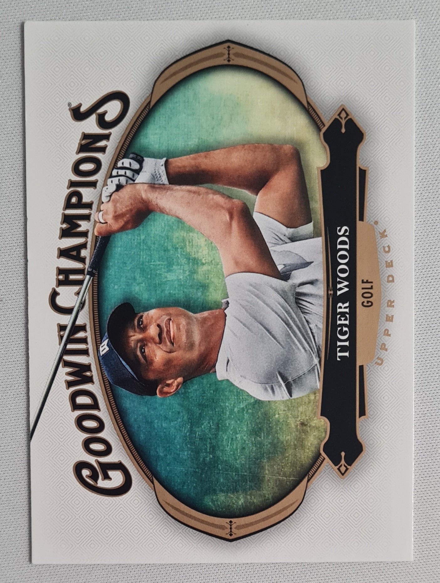 Tiger Woods - 2020 Upper Deck Goodwin Champions #75