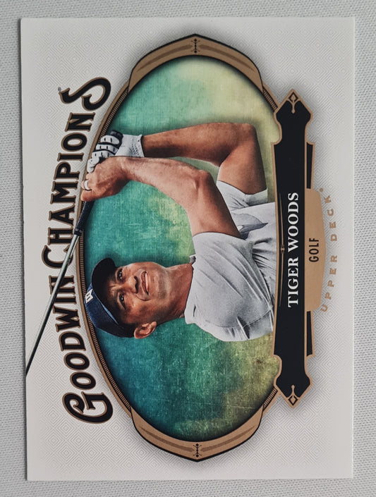 Tiger Woods - 2020 Upper Deck Goodwin Champions #75