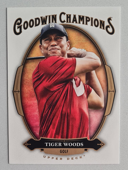 Tiger Woods - 2020 Upper Deck Goodwin Champions #25