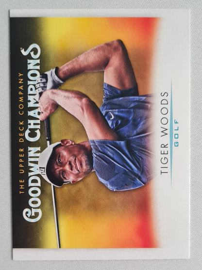 Tiger Woods - 2021 Upper Deck Goodwin Champions #75