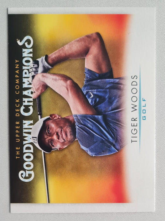 Tiger Woods - 2021 Upper Deck Goodwin Champions #75