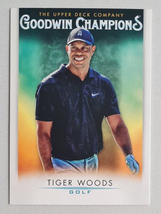 Tiger Woods - 2021 Upper Deck Goodwin Champions #25