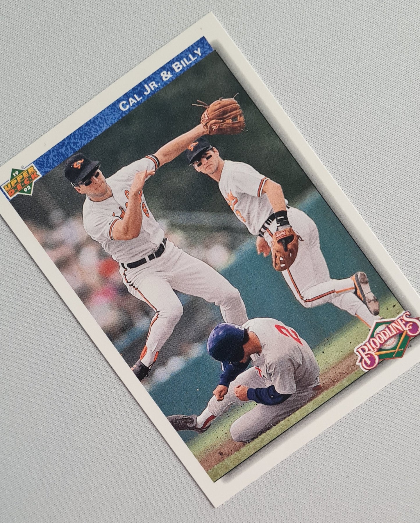 Cal Jr. & Billy - 1992 Upper Deck #82 Baltimore Orioles
