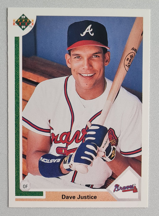 Dave Justice - 1991 Upper Deck #363 Atlanta Braves