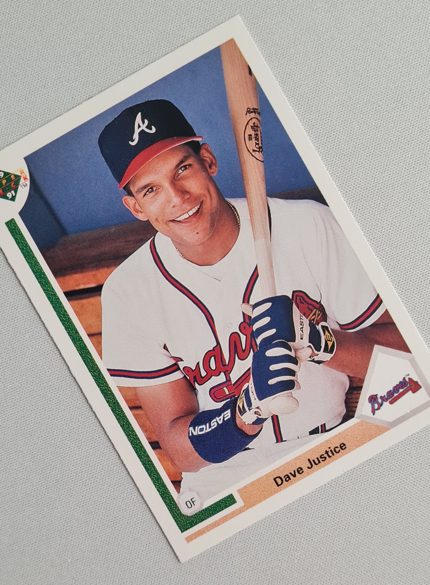 Dave Justice - 1991 Upper Deck #363 Atlanta Braves