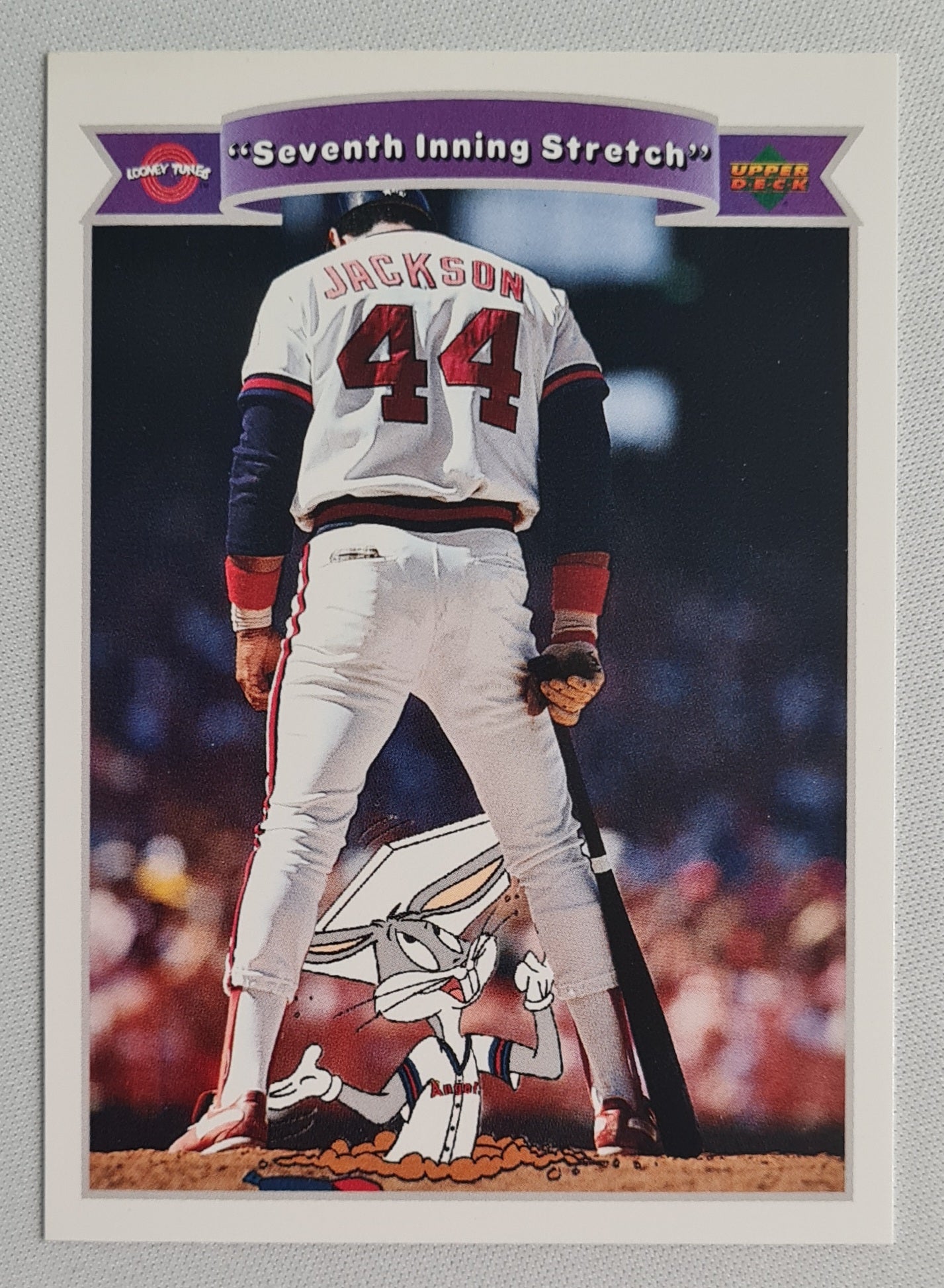 Bugs Bunny & Reggie Jackson - 1991 Upper Deck Comic Ball Seventh Inning Stretch #193