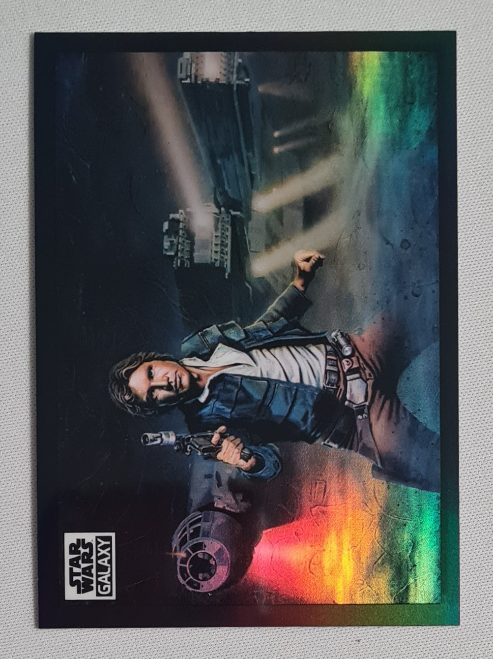 2022 Topps Star Wars Galaxy Solo Investigates #19 Refractor
