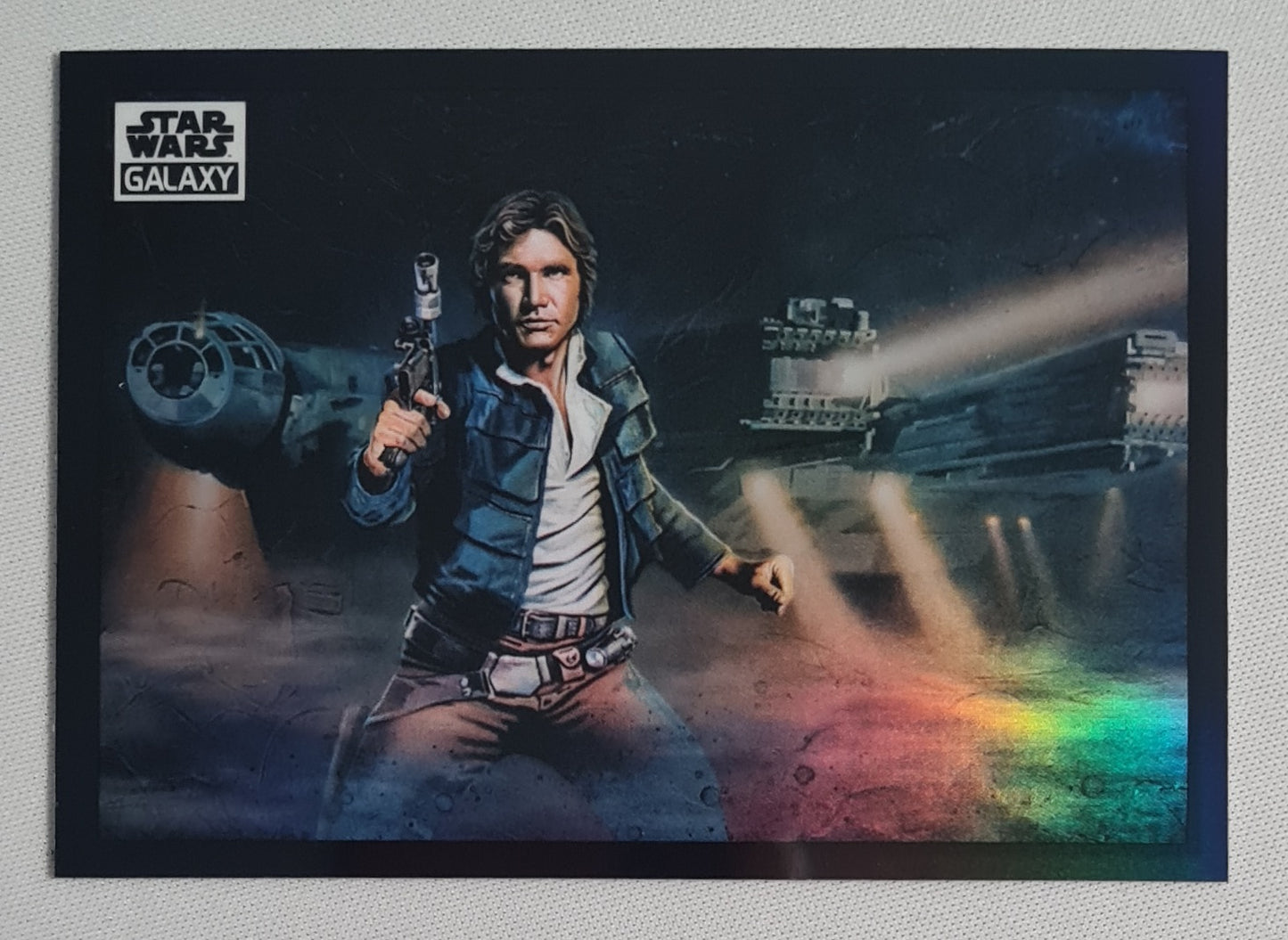 2022 Topps Star Wars Galaxy Solo Investigates #19 Refractor