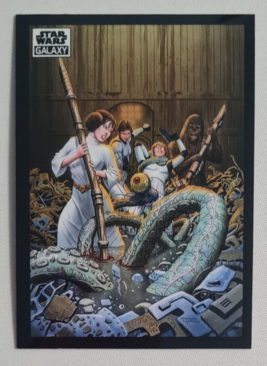 2022 Topps Star Wars Galaxy Battle With The Dianoga #15