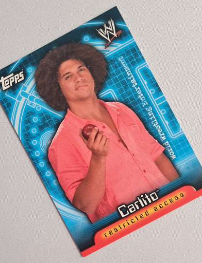 Carlito - 2006 Topps WWE Restricted Access #3