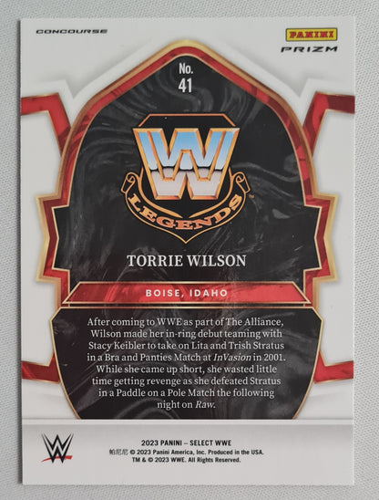 Torrie Wilson - 2023 Panini Select WWE Red, White & Blue #41