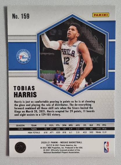 Tobias Harris - 2020/21 Panini Mosaic #159 Philadelphia 76ers