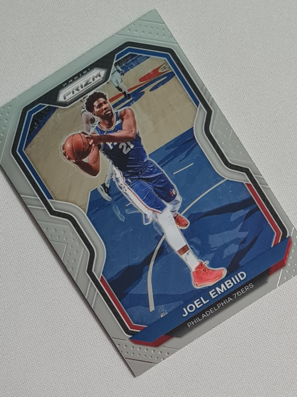 Joel Embiid - 2020/21 Panini Prizm #141 Philadelphia 76ers