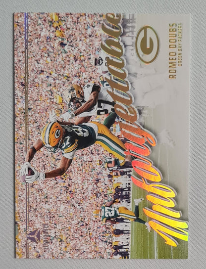 Romeo Doubs - 2024 Panini Luminance Unforgettable #UNF-RDS Green Bay Packers