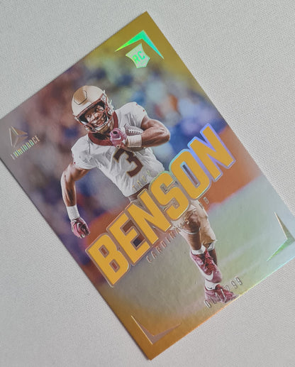 Trey Benson - 2024 Panini Luminance Gold /299 #147 Arizona Cardinals