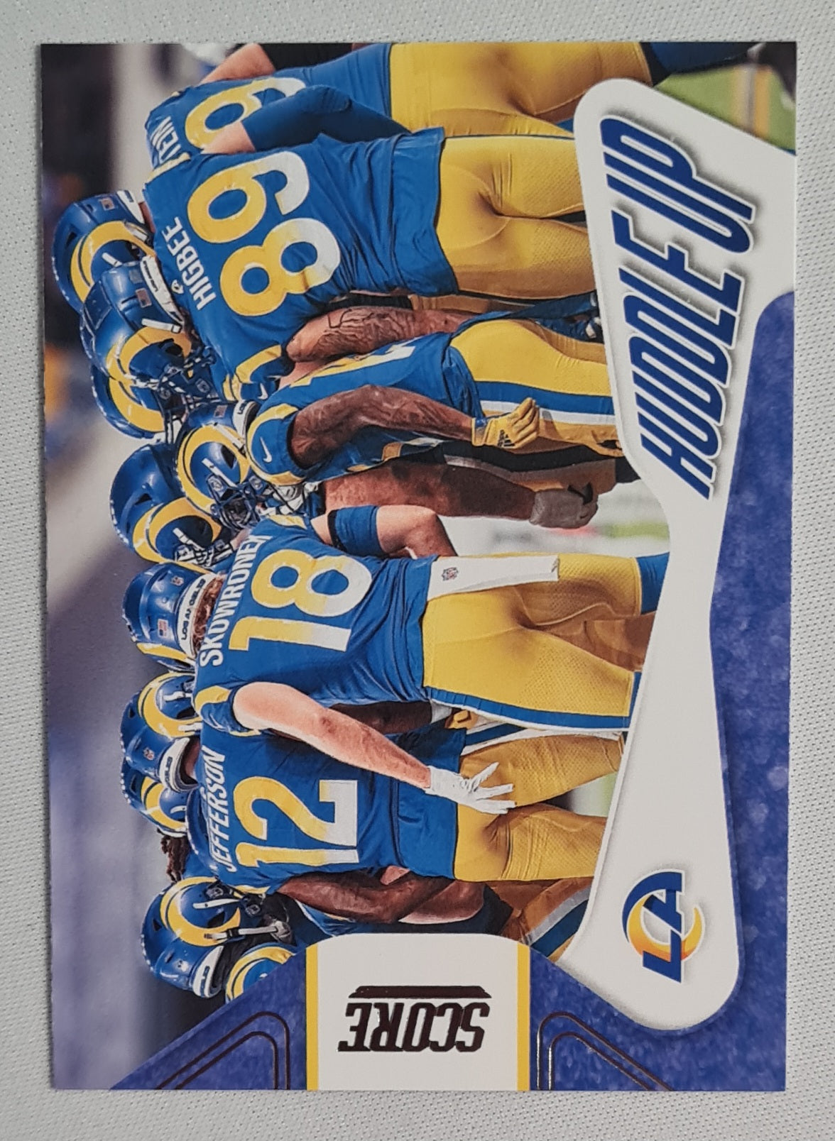 Los Angeles Rams - 2022 Panini Score Huddle Up #15