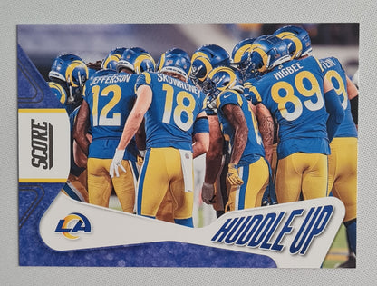 Los Angeles Rams - 2022 Panini Score Huddle Up #15