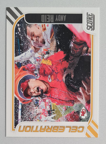 Andy Reid - 2023 Panini Score Celebration #24 Kansas City Chiefs