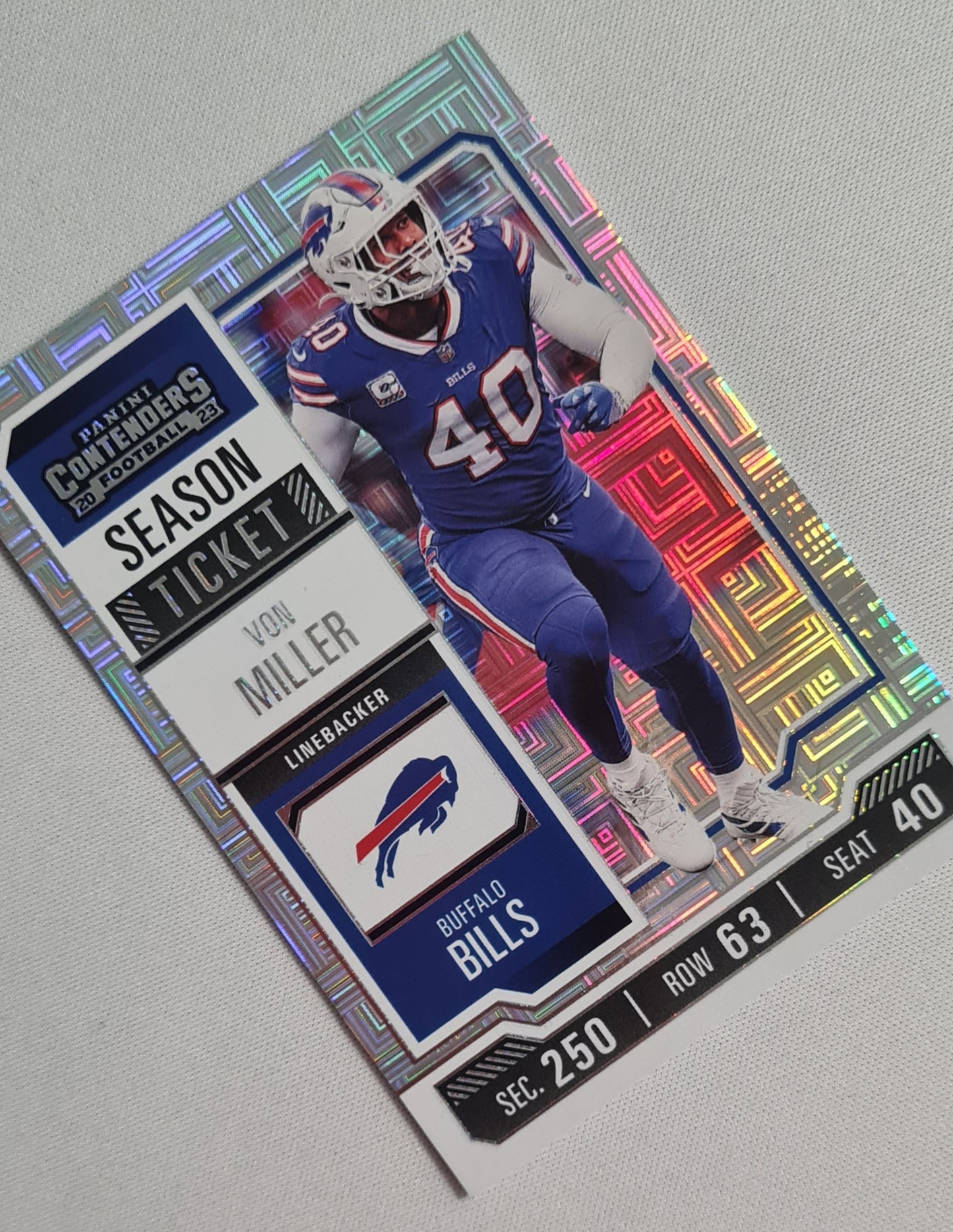 Von Miller - 2023 Panini Contenders Season Ticket #13 Buffalo Bills