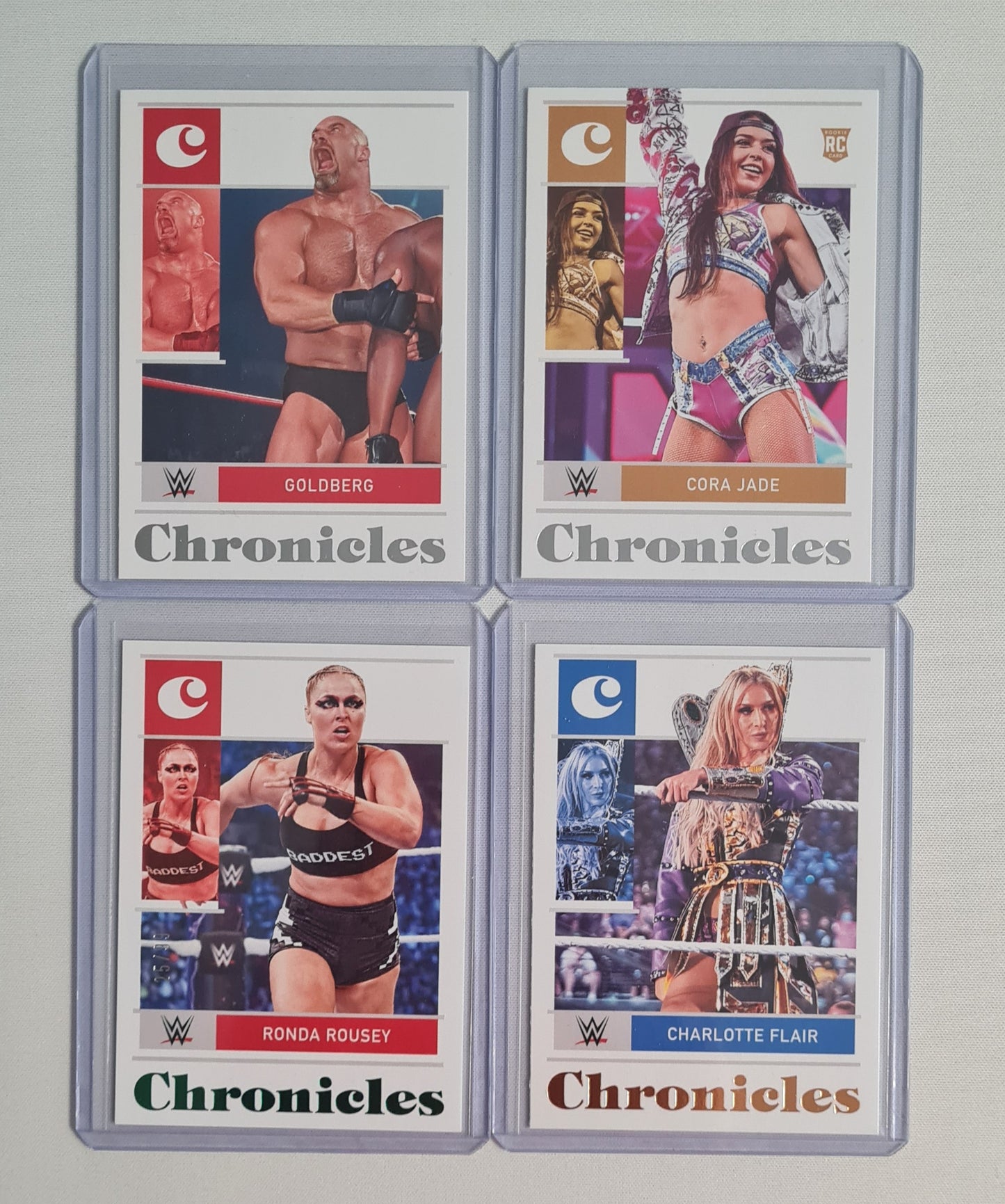 WWE Wrestling Lot (12 Cards) - 2022 Panini Chronicles (including Legends & RC) Super Stars