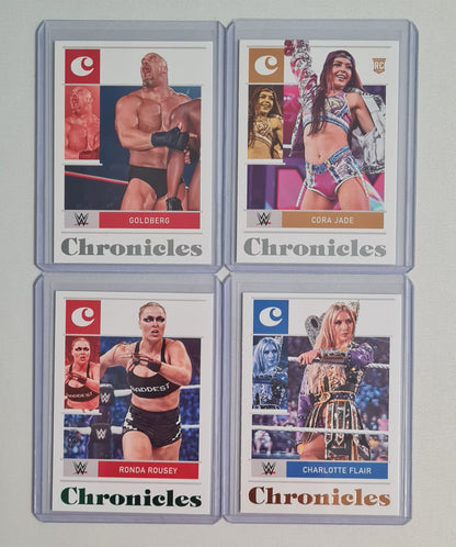 WWE Wrestling Lot (12 Cards) - 2022 Panini Chronicles (including Legends & RC) Super Stars