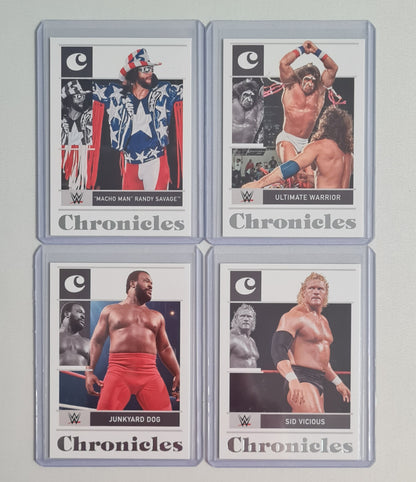 WWE Wrestling Lot (12 Cards) - 2022 Panini Chronicles (including Legends & RC) Super Stars