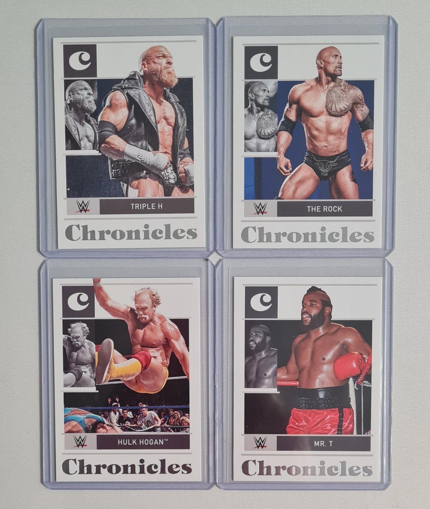 WWE Wrestling Lot (12 Cards) - 2022 Panini Chronicles (including Legends & RC) Super Stars